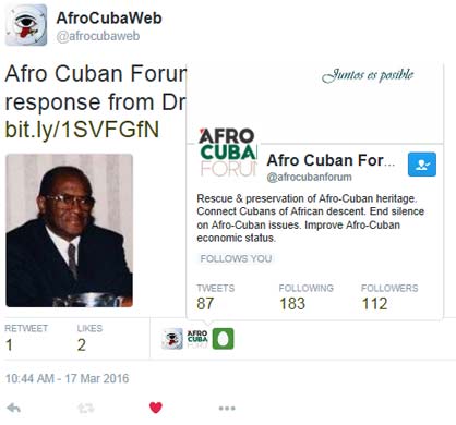 Afro Cuban Forum likes this article