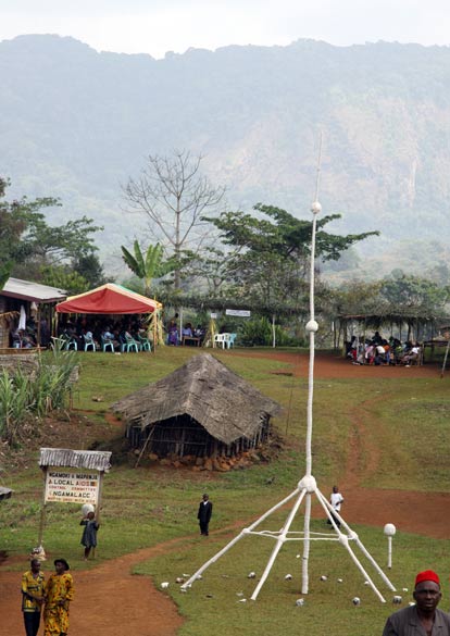 Ekama-Ngolo community in the Rumpi Hills
